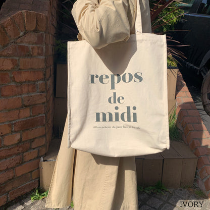 J5601 re pos de midi帆布スクエアトート
