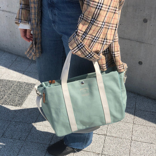 J6163PLAYFULマチが広がるトート