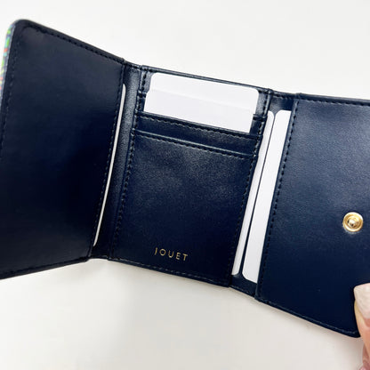 J6611 アートプリントがま口財布