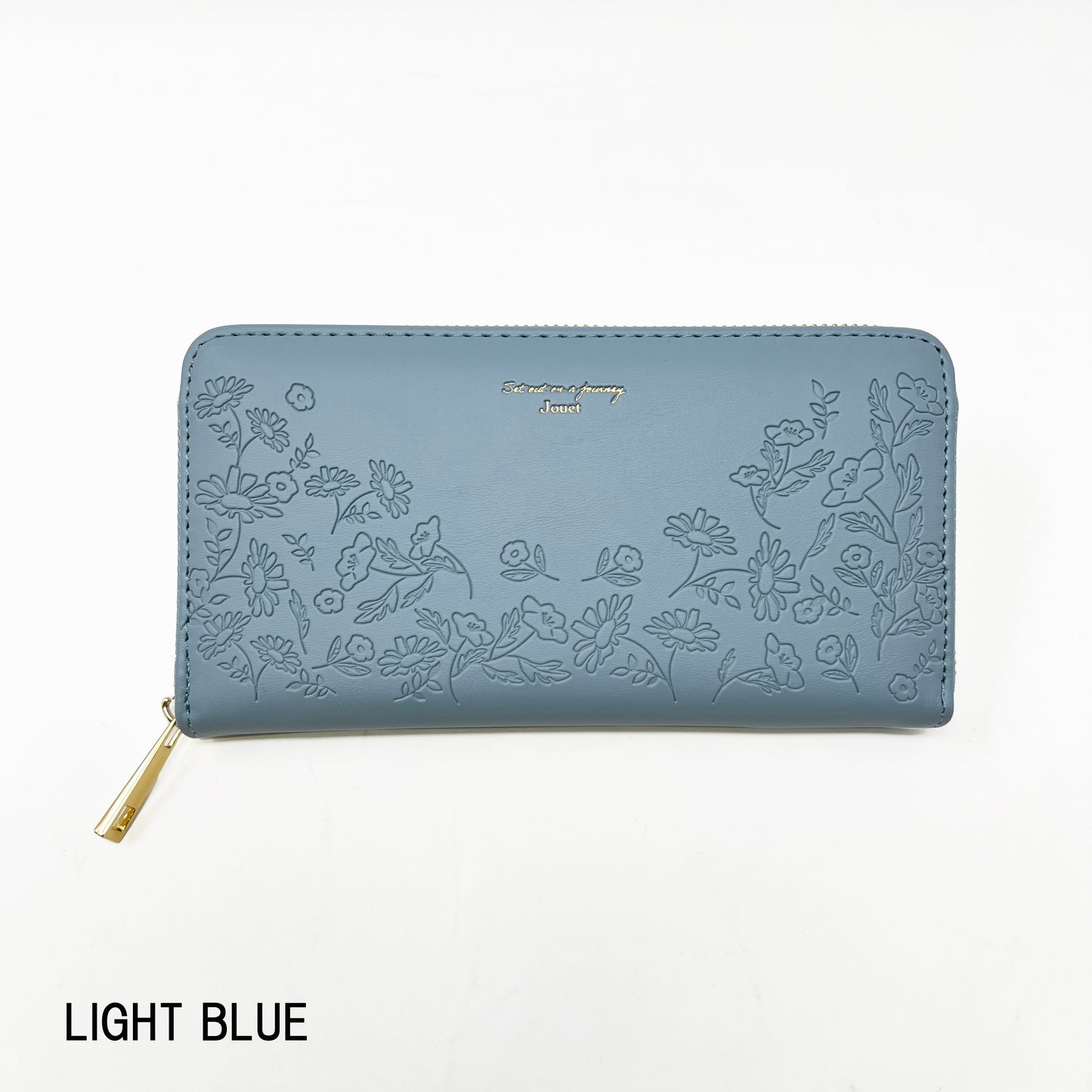 J6853 花素押し長財布