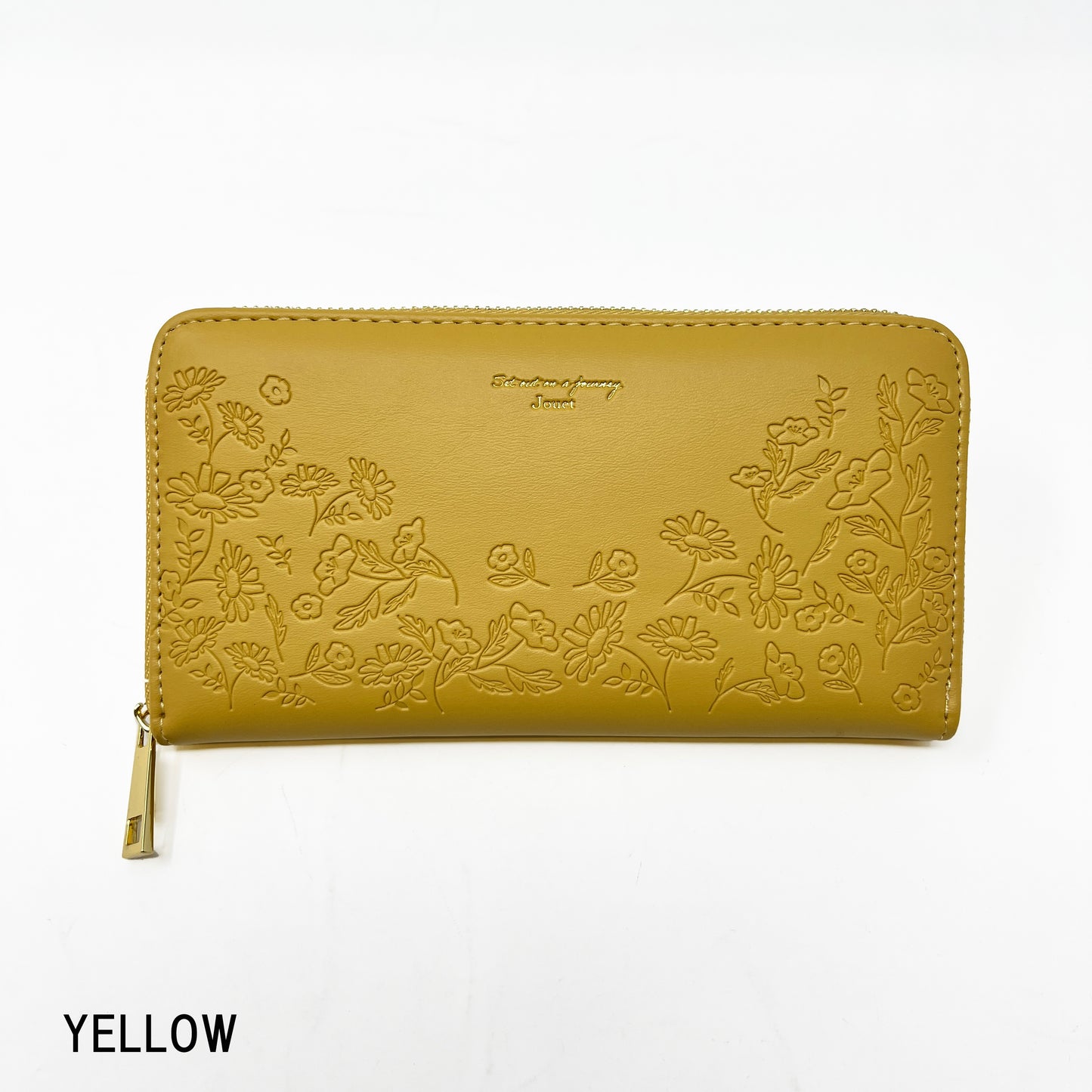 J6853 花素押し長財布