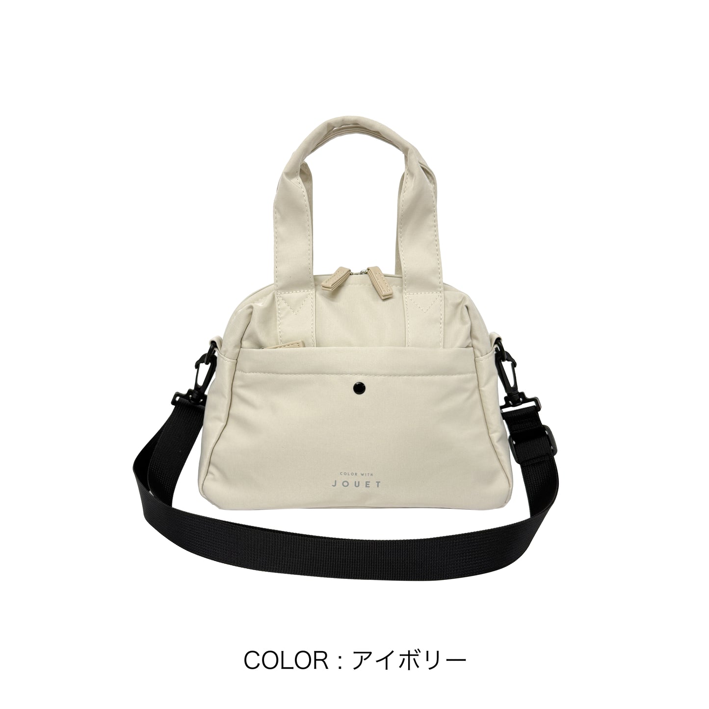 J7042 スムースポリ5ポケ２WAYミニボストン