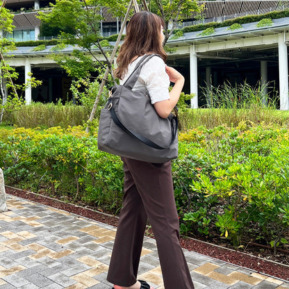 J7122 JOUETカシメ10ポケット２WAYトート