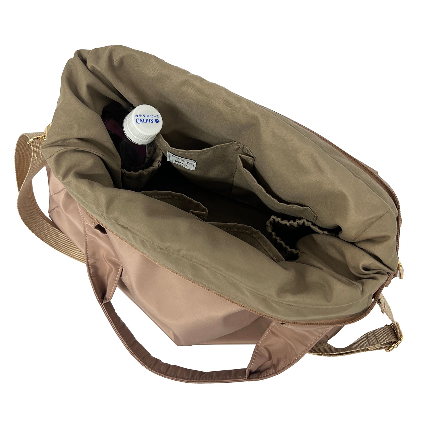 J7122 JOUETカシメ10ポケット２WAYトート