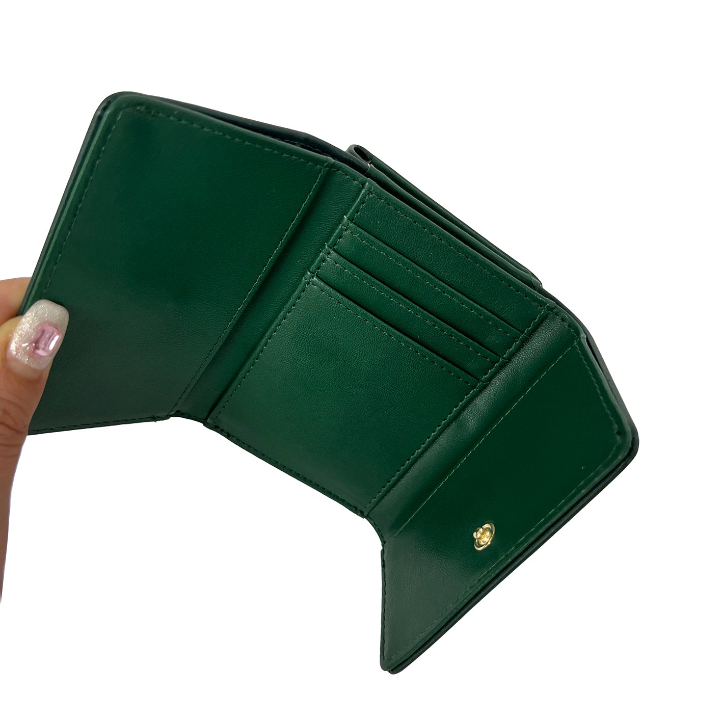 J7142 グロッシーがま口財布
