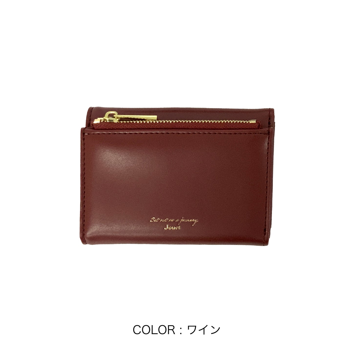 J7145 グロッシー三つ折り財布