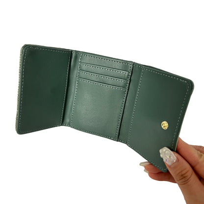 J7231 ツイードキルトがま口財布