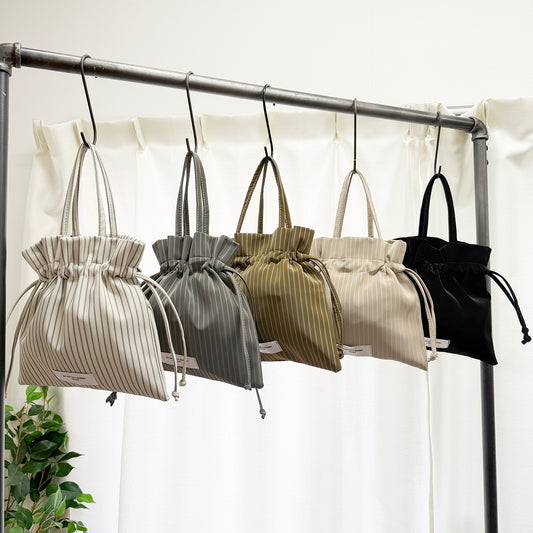 J7393 合皮巾着ショルダー