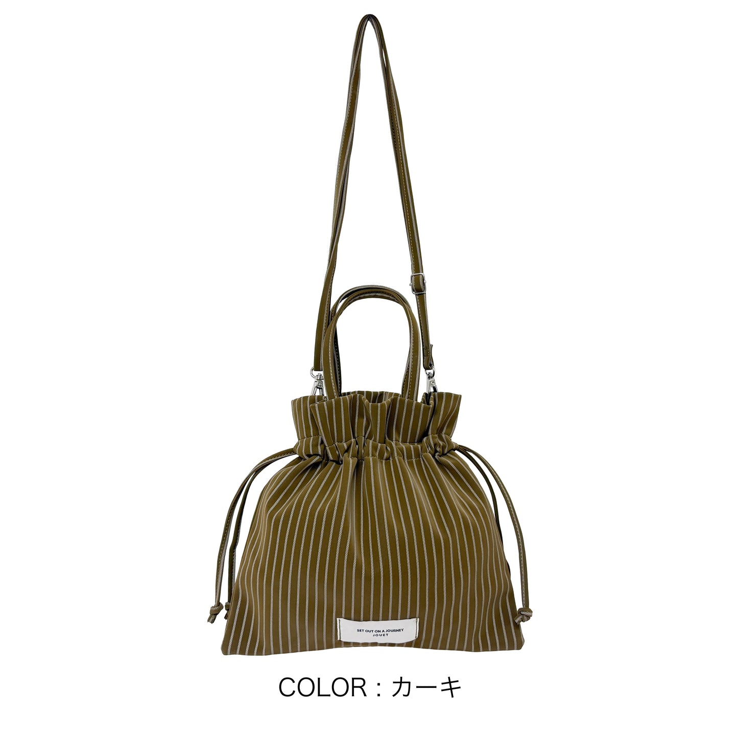 J7393 合皮巾着ショルダー