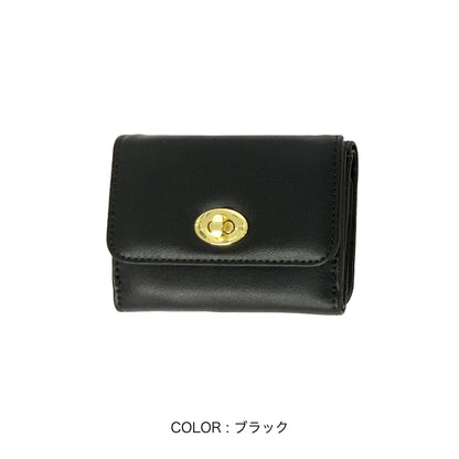 J7471 ひねり金具三つ折り財布