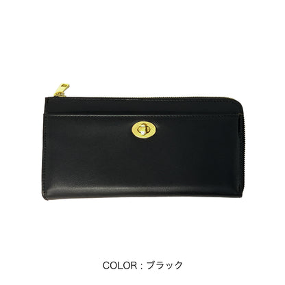 J7472 ひねり金具L字長財布