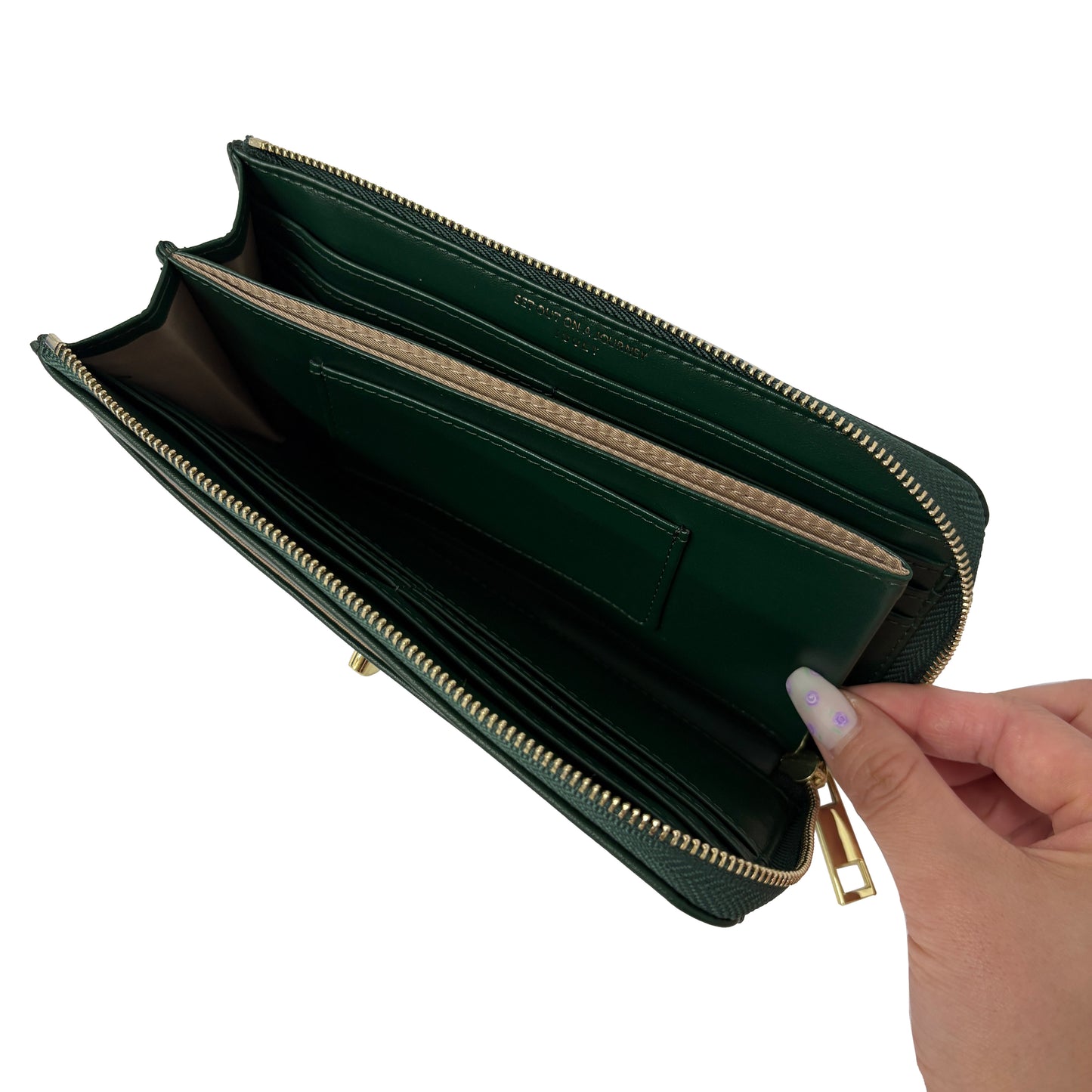 J7472 ひねり金具L字長財布