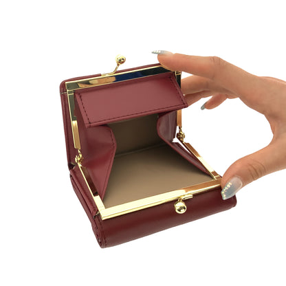 J7511 リボン金具がま口財布