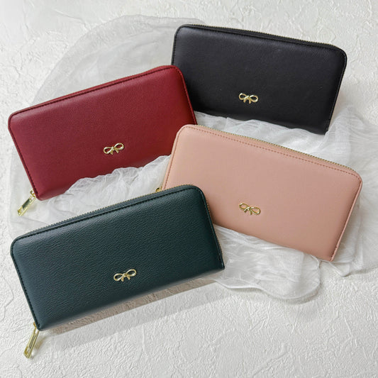 J7512 リボン金具長財布