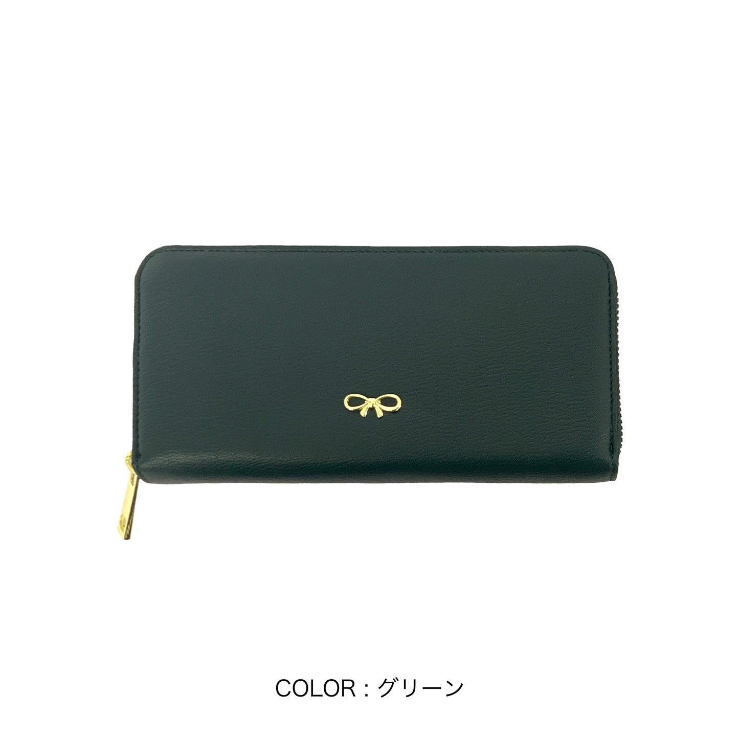 J7512 リボン金具長財布