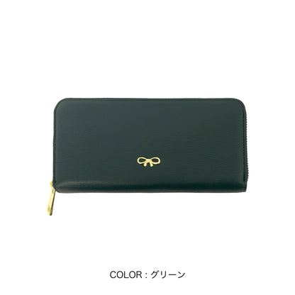 J7512 リボン金具長財布