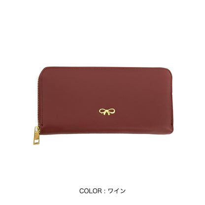 J7512 リボン金具長財布