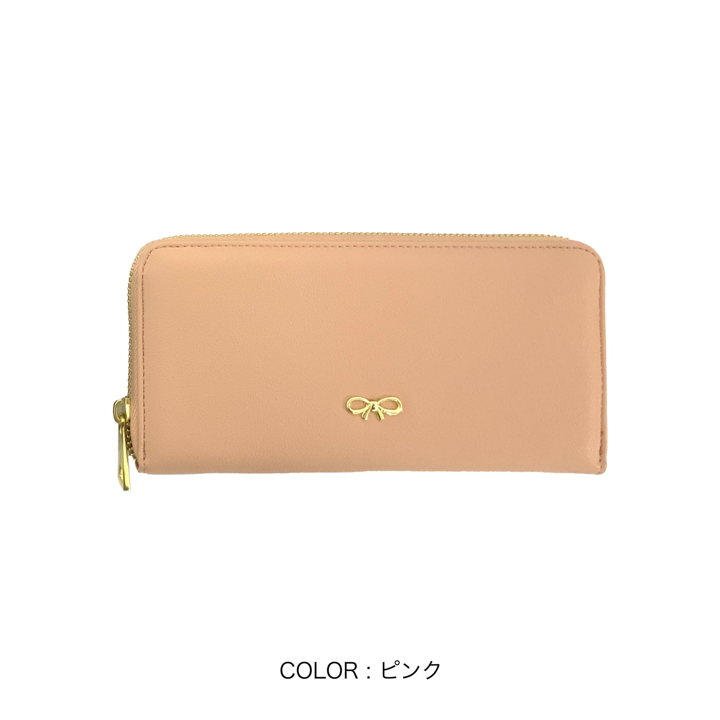 J7512 リボン金具長財布