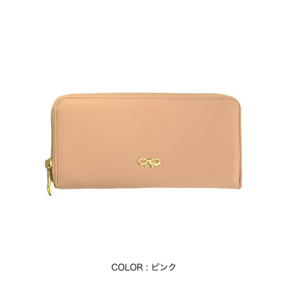 J7512 リボン金具長財布
