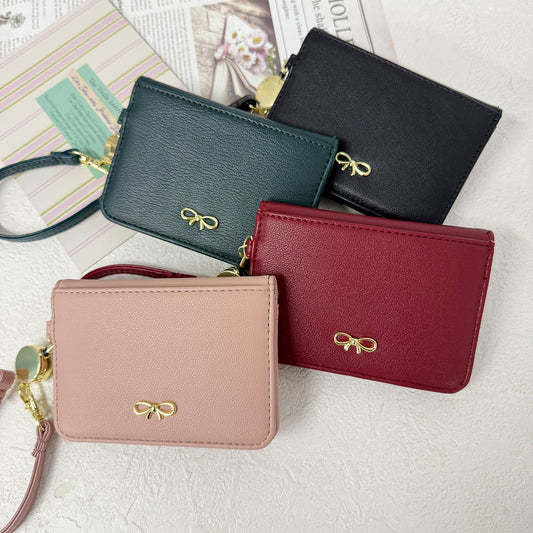 J7513 リボン金具2つ折りﾊﾟｽｹｰｽ