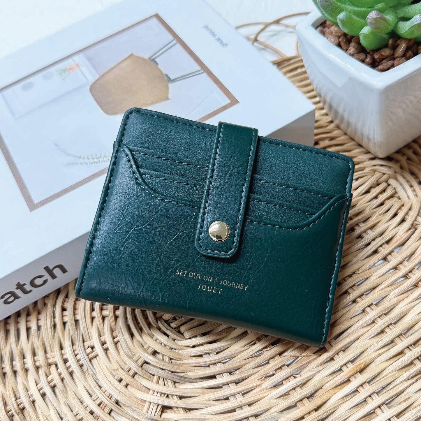 J7551 アウトポケット２つ折り財布