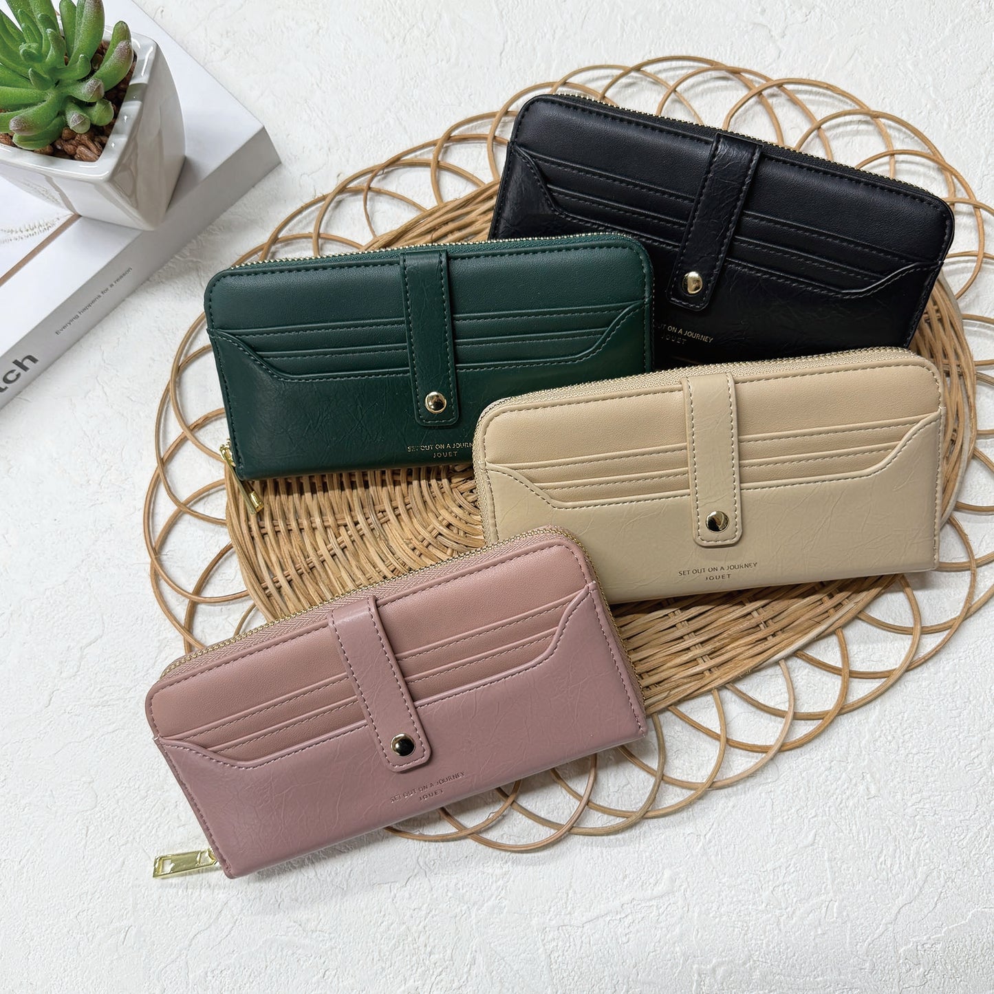 J7552 アウトポケット長財布