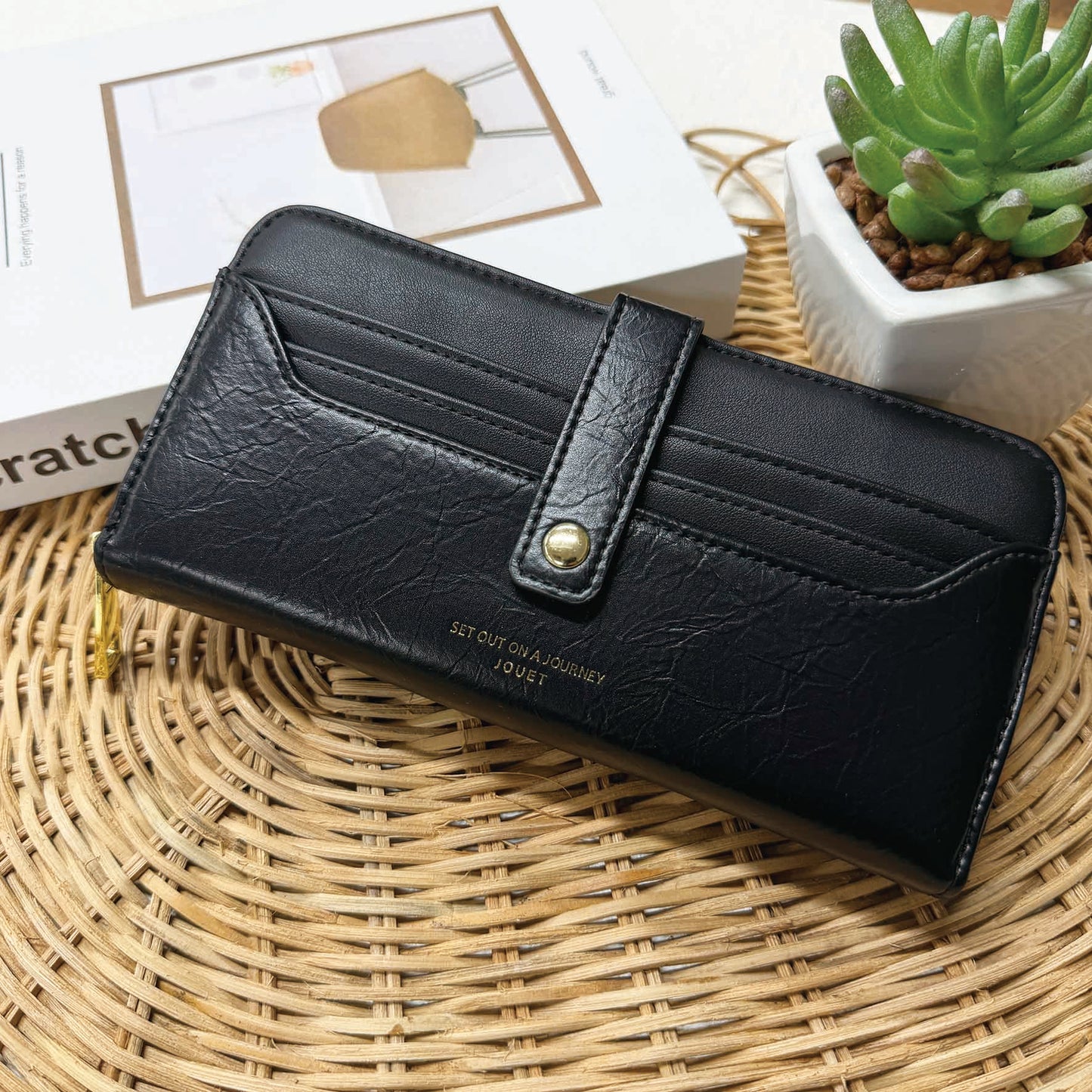 J7552 アウトポケット長財布