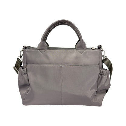 J7562 微光沢10ポケット2WAYトート