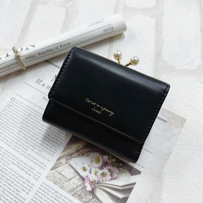 J7611 パールがま口財布