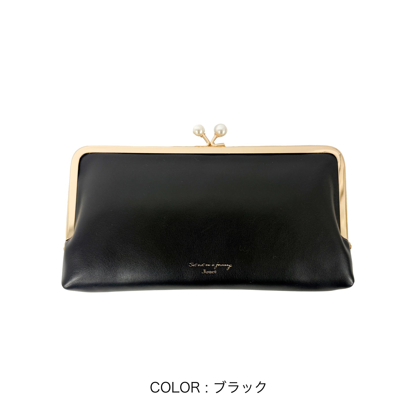 J7612 パールがま口長財布