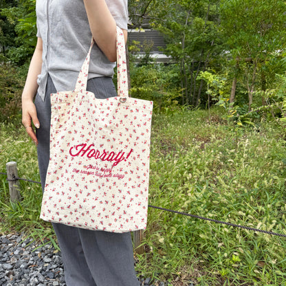 J7641 小花柄トート