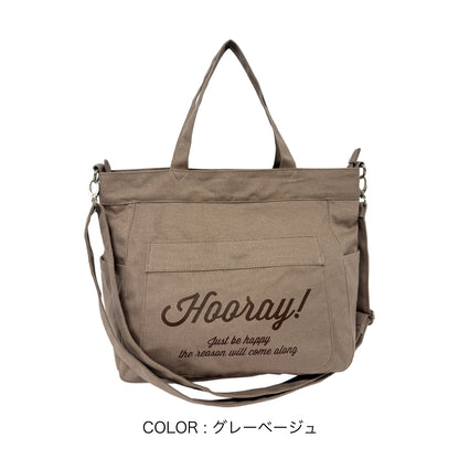 J7662　Wフェイスキャンバス2WAYトート