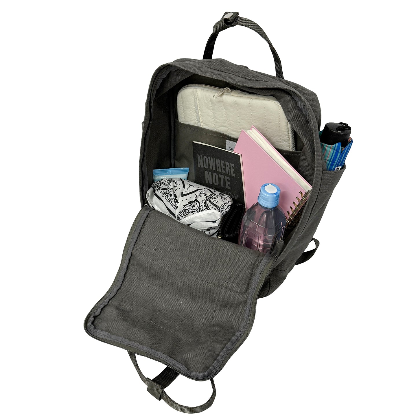 J7691 スクエアキャンバスリュック