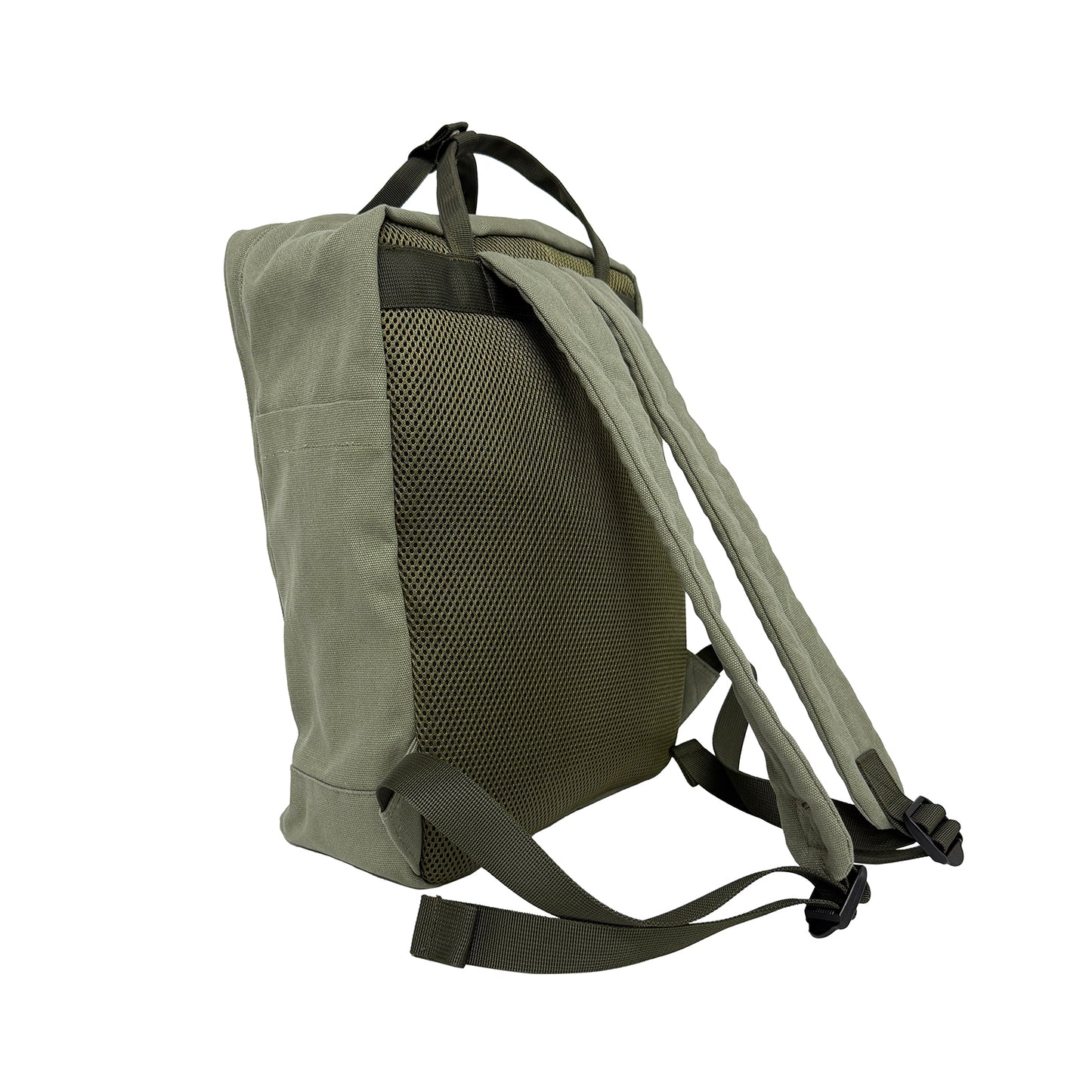 J7691 スクエアキャンバスリュック