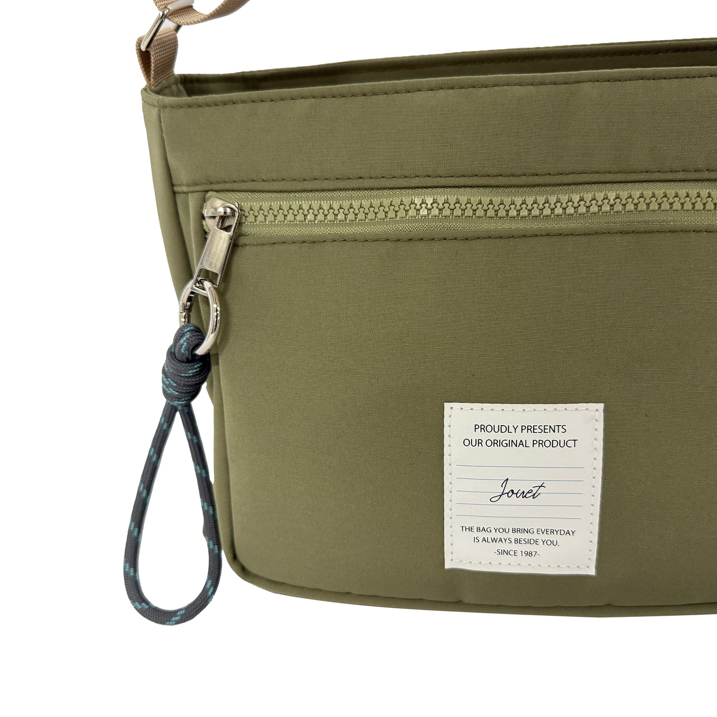 J7741 チャーム付きスクエアショルダー