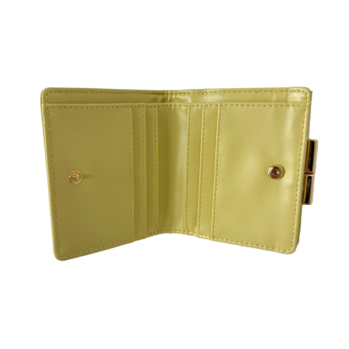 J7801 クロス編み風がま口財布