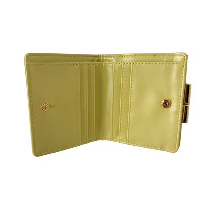 J7801 クロス編み風がま口財布
