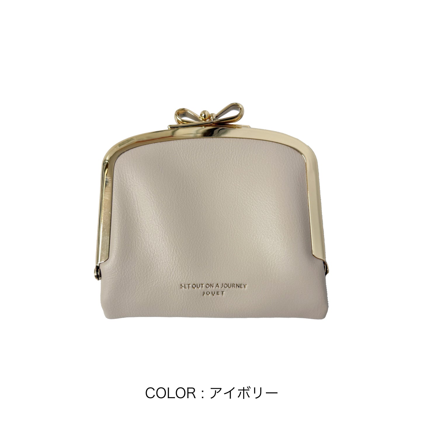 J7811 リボン口金2つ折り財布