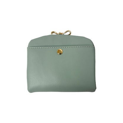 J7811 リボン口金2つ折り財布