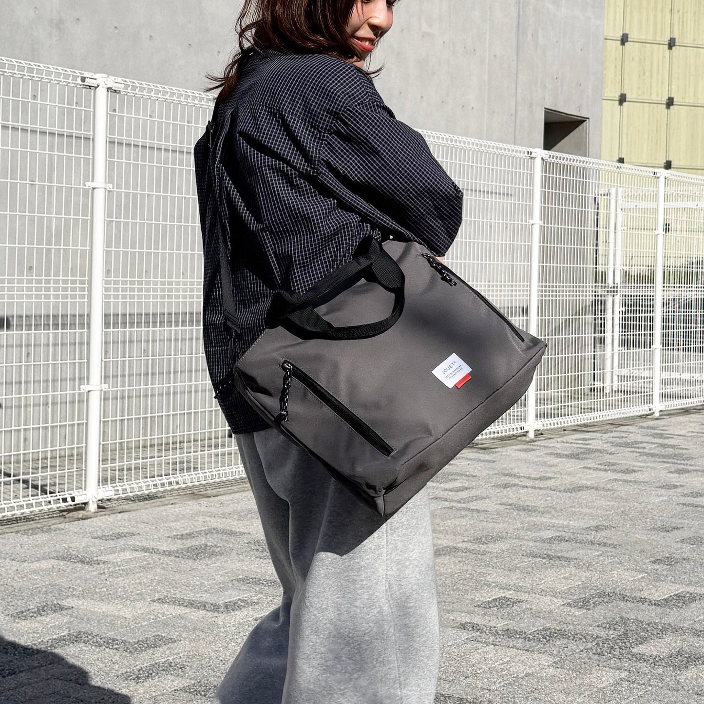 J7822 カジュアル2WAYトート